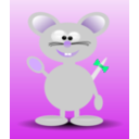 download Mouse clipart image with 270 hue color