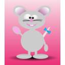 download Mouse clipart image with 315 hue color