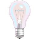 download Light Bulb clipart image with 135 hue color