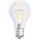 download Light Bulb clipart image with 180 hue color