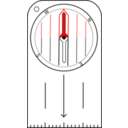 Orienteering Compass With Rotatable Housing And Needle