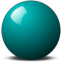 download Red Snooker Ball clipart image with 180 hue color