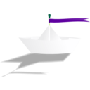 download Paperboat clipart image with 45 hue color