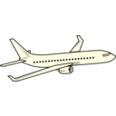 download Aircraft clipart image with 180 hue color