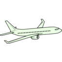 download Aircraft clipart image with 225 hue color