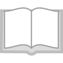 Open Book Grayscale