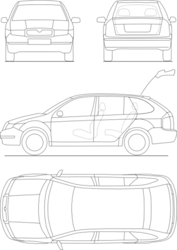 Skoda Fabia Combi Schematics