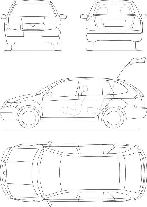 Skoda Fabia Combi Schematics