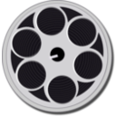 download Film Reel clipart image with 270 hue color