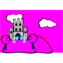 download Nowcastle clipart image with 180 hue color