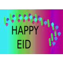 download Happy Eid clipart image with 135 hue color