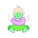 download Baby Winter Wear clipart image with 90 hue color