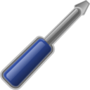 download Screwdriver clipart image with 225 hue color
