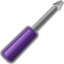 download Screwdriver clipart image with 270 hue color