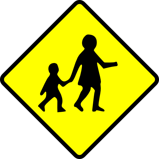 Caution Children Crossing