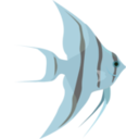 download Angelfish clipart image with 135 hue color