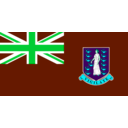 download Flag Of British Virgin Islands clipart image with 135 hue color