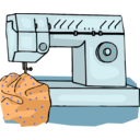 download Sewing Machine clipart image with 180 hue color