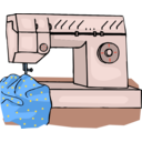 download Sewing Machine clipart image with 0 hue color