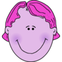 download Boyface3 Colour clipart image with 270 hue color