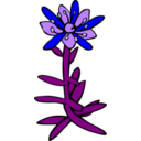 download Gg Saxifraga Aizoides clipart image with 180 hue color
