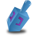 download Hanukkah Icon clipart image with 180 hue color