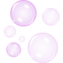 download Soap Bubbles clipart image with 90 hue color