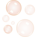 download Soap Bubbles clipart image with 180 hue color