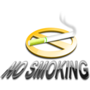 download No Smoking 3d clipart image with 45 hue color