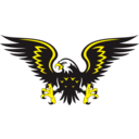 download Eagle clipart image with 0 hue color