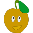 download Smiling Apple clipart image with 45 hue color