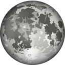 download The Moon Dan Gerhards 01 clipart image with 180 hue color