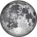 download The Moon Dan Gerhards 01 clipart image with 0 hue color