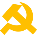 download Hammer And Sickle clipart image with 45 hue color