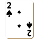 White Deck 2 Of Spades