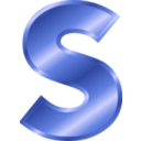 download Effect Letters Alphabet Gold clipart image with 180 hue color
