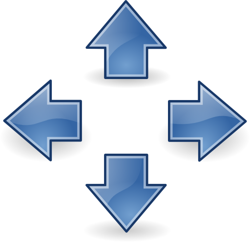 Tango Style Arrows Blue