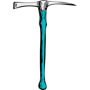 download Pickaxe clipart image with 135 hue color