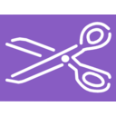 download A Pair Of Scissors clipart image with 225 hue color