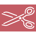 download A Pair Of Scissors clipart image with 315 hue color