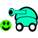 download Tank clipart image with 45 hue color