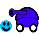 download Tank clipart image with 135 hue color