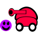download Tank clipart image with 225 hue color
