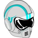 download J9 Helmet clipart image with 180 hue color