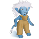 download Troll clipart image with 180 hue color