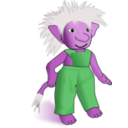 download Troll clipart image with 270 hue color