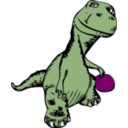 download Johnny Automatic Dinosaur Remix Eps clipart image with 45 hue color