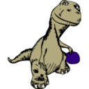 download Johnny Automatic Dinosaur Remix Eps clipart image with 0 hue color