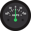 download Automotive Amp Meter clipart image with 135 hue color