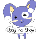 download Usagi No Show clipart image with 45 hue color